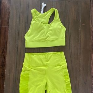 Neon Workout Set
